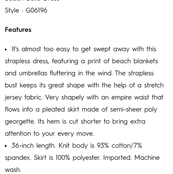 Quicksilver Strapless Beach Bella Dress Size S - Picture 9 of 9